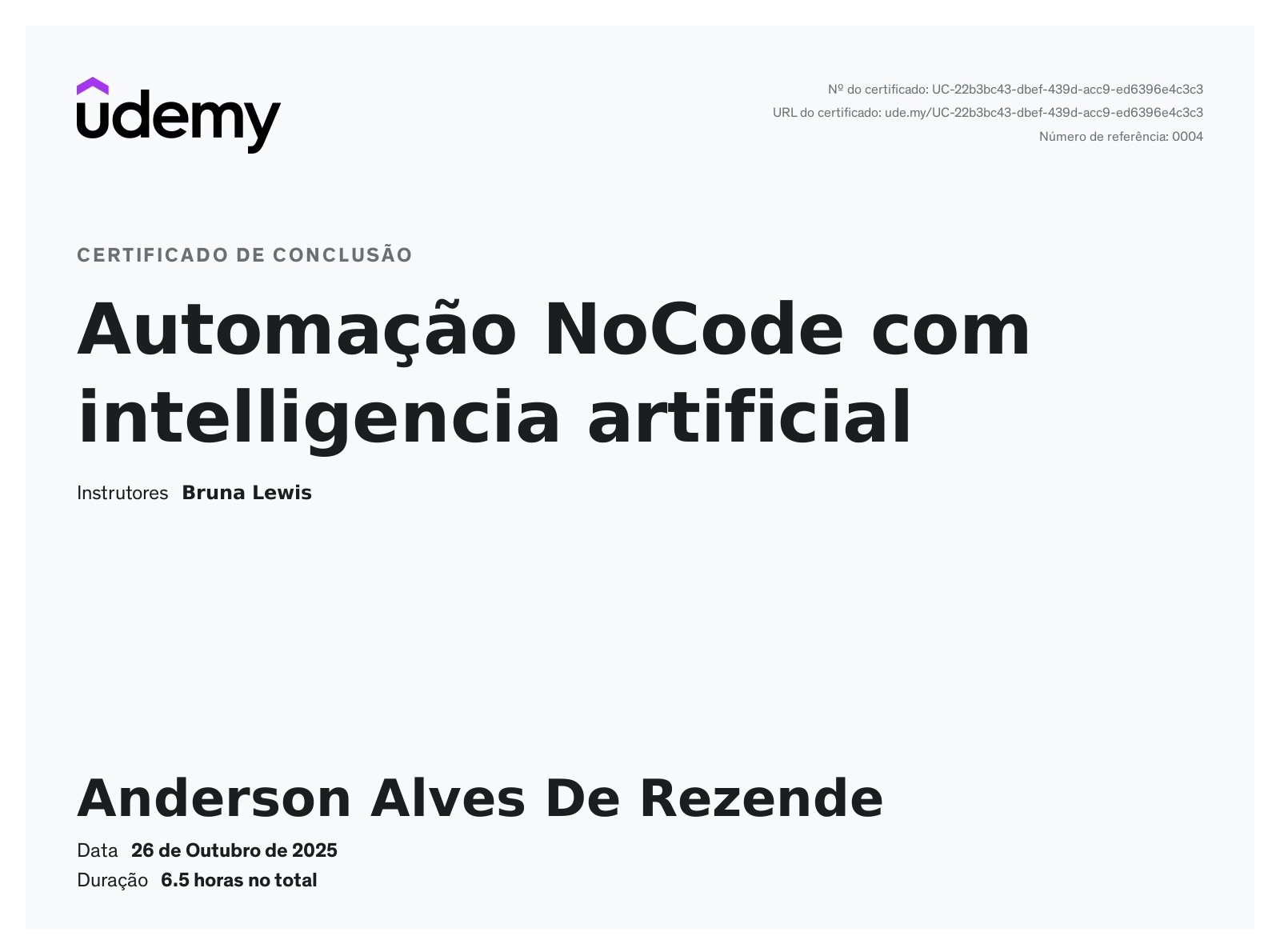 Certificado